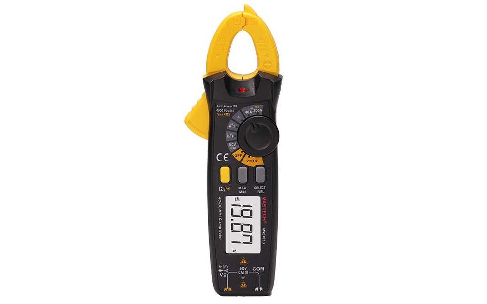 Мультиметр цифровой с токоизмерительными клещами Mastech MS2103B 00-00013507