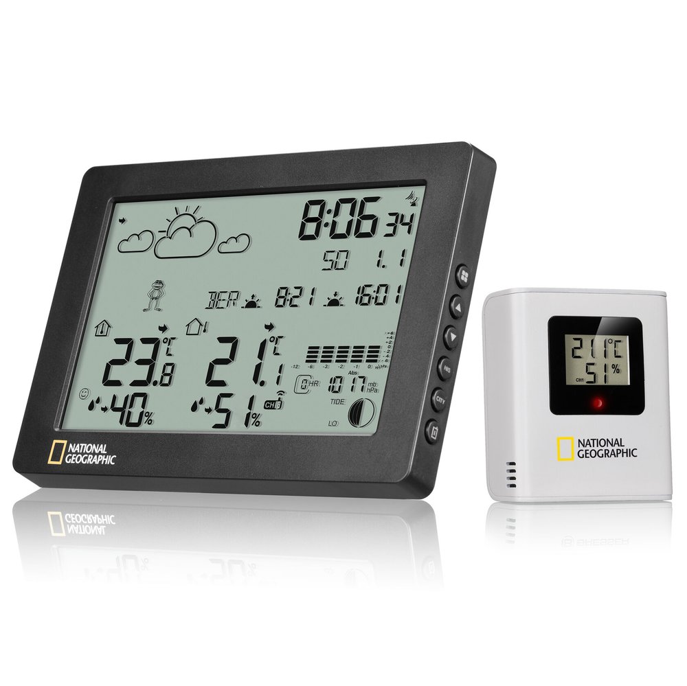 Метеостанция National Geographic Bresser BaroTemp HZ 9070110