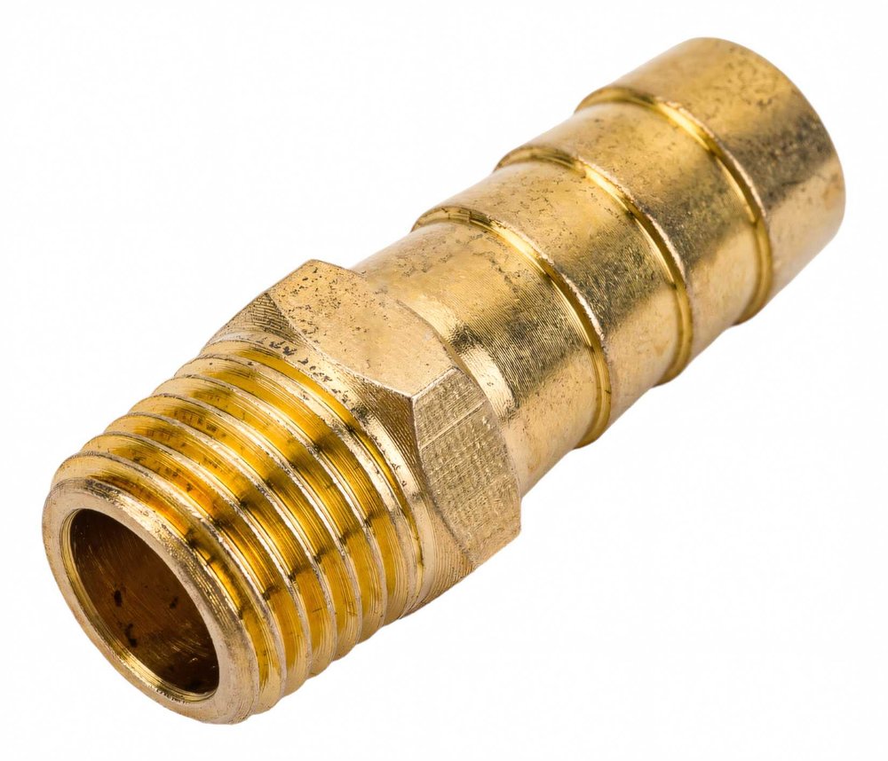Переходник G1/4М х елочка 12 мм, латунь ECO AB-MT14/E12