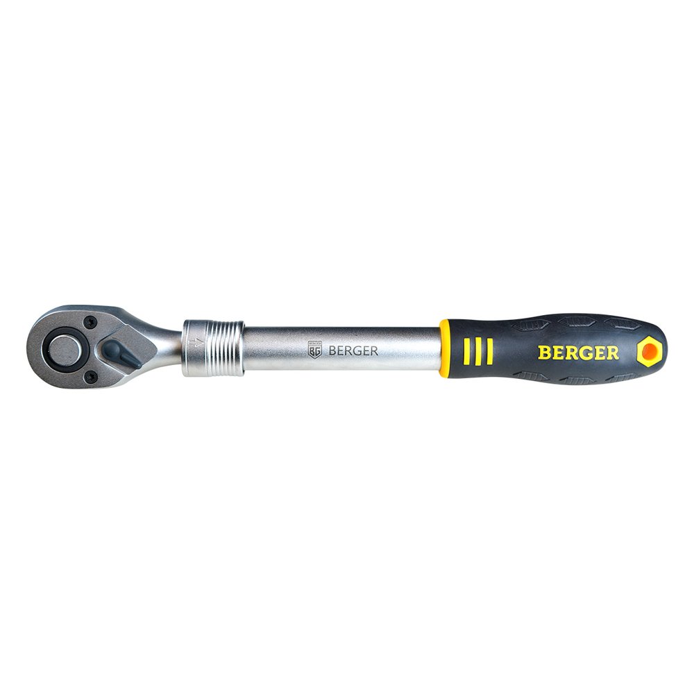 Телескопическая трещотка 1/2 дюйма 305 - 445 мм Berger BG BG2282