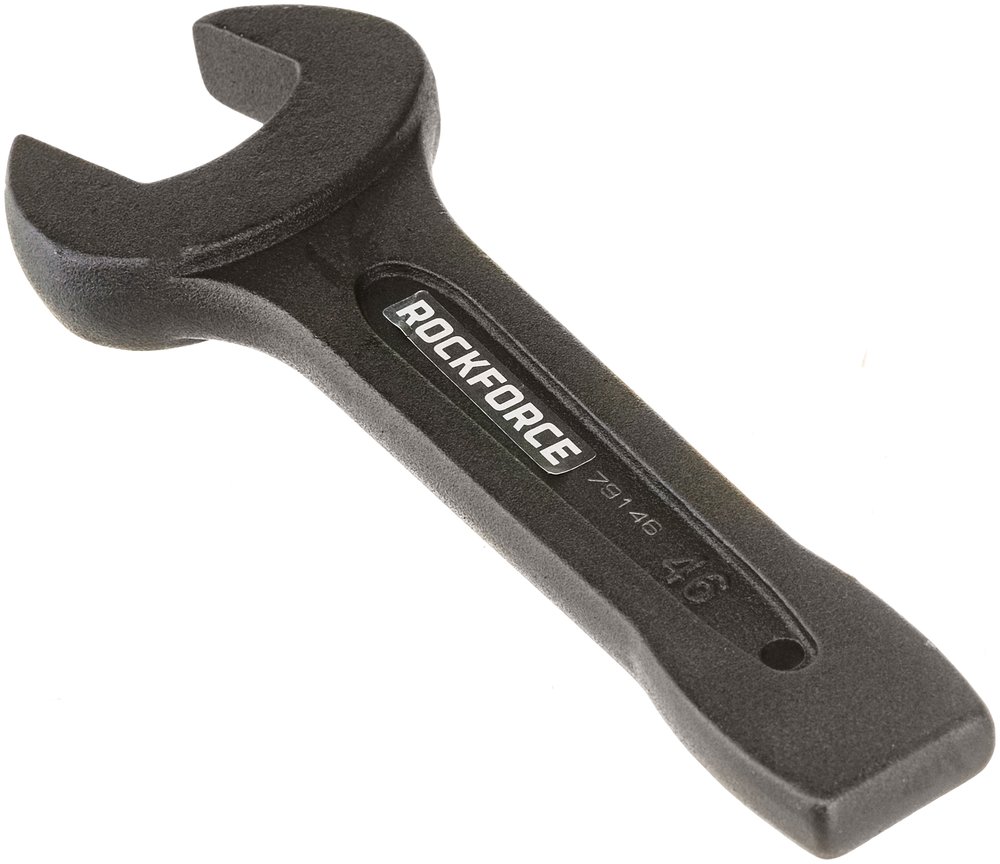 Ключ рожковый ударный односторонний Rockforce 46мм, L-250мм RF-79146/к 26872/(17487)