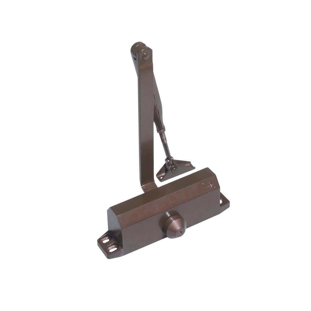 Доводчик DOORLOCK DL77N size 4/5 коричневый, крепежные размеры 162-168мм х 19мм 75542