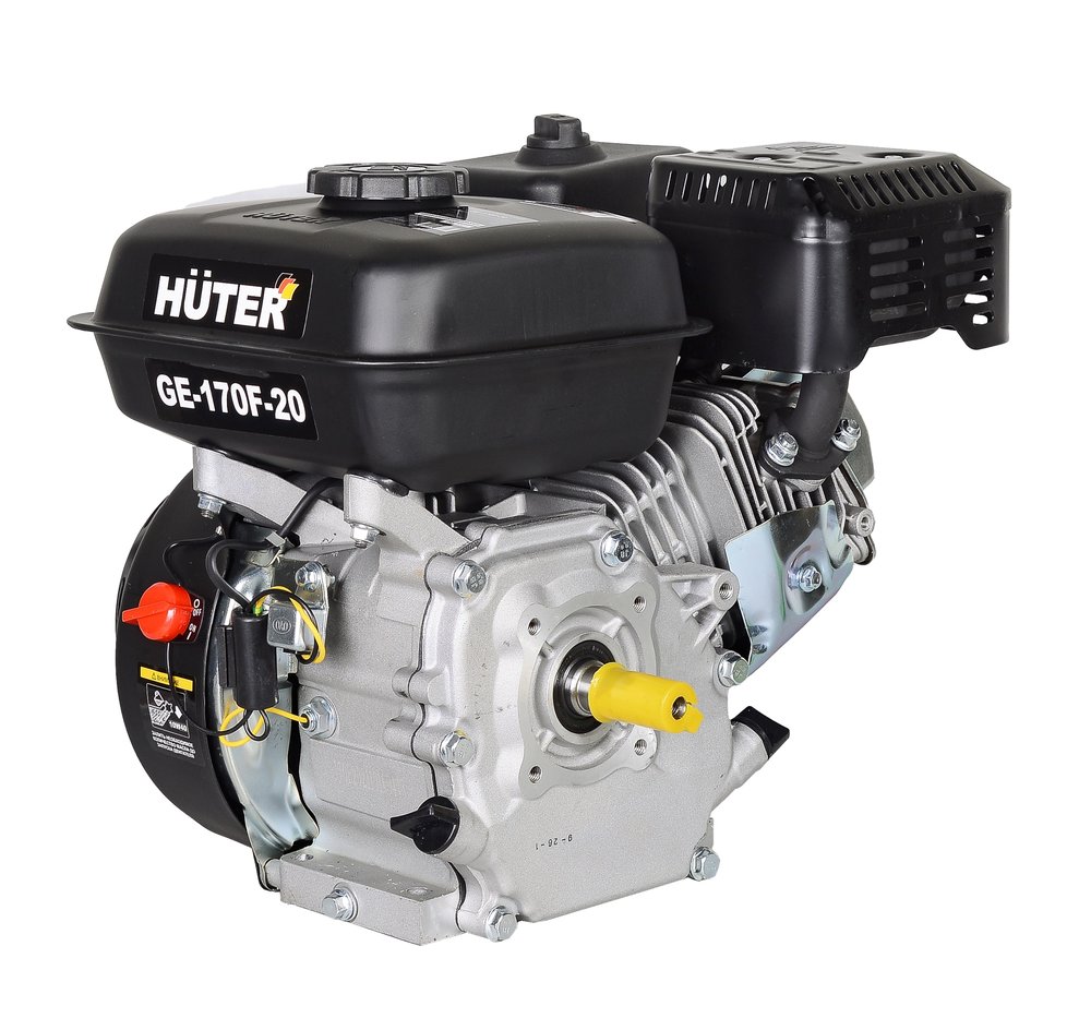 Двигатель бензиновый GE-170F-20 Huter 70/15/2