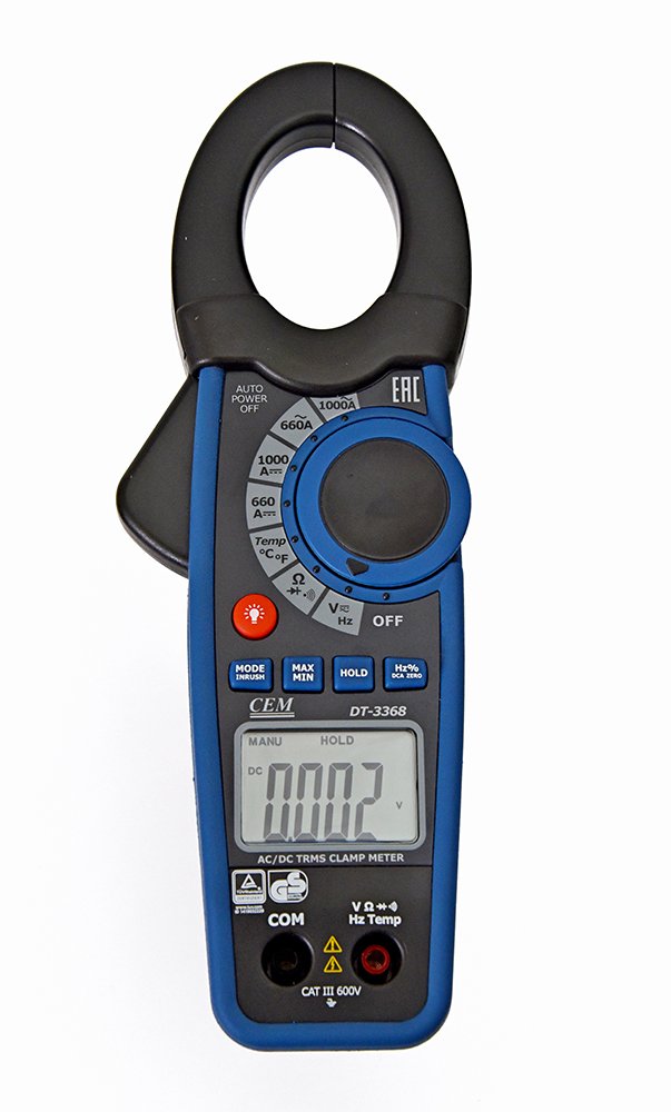 Профессиональные токовые клещи СЕМ DT-3368 480434