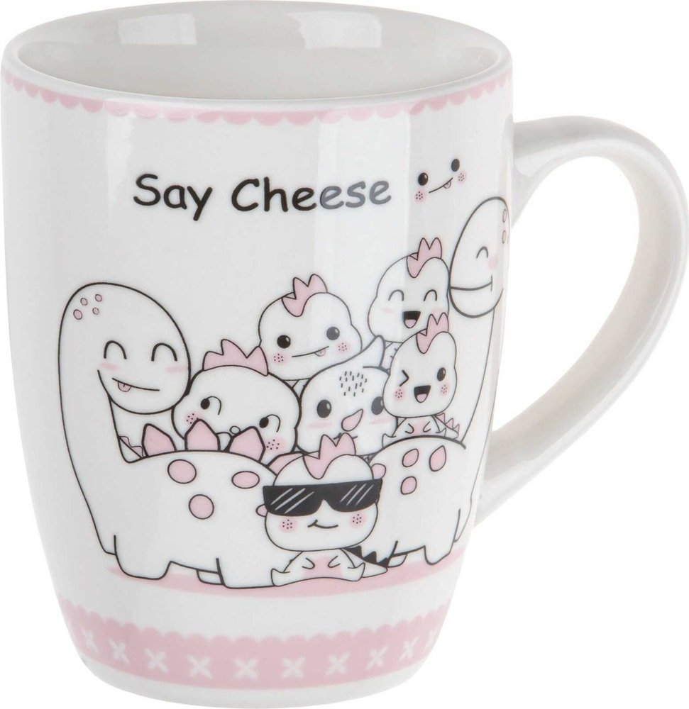 Кружка PERFECTO LINEA керамическая, 360 мл, ANIMAL FRIENDS-1, 30-063441