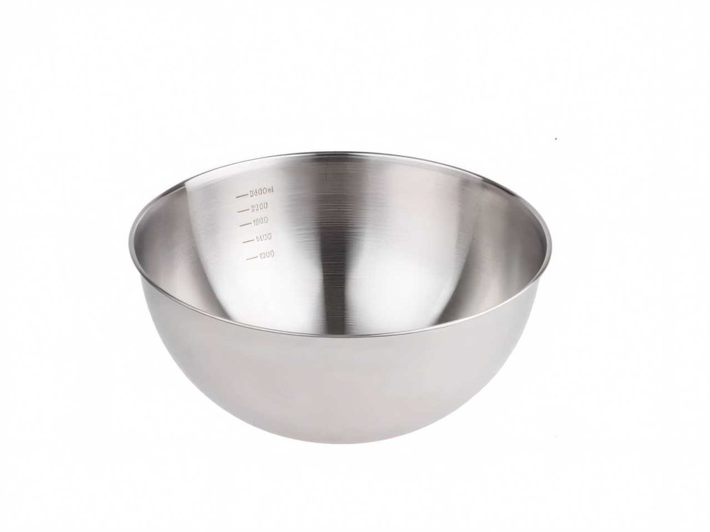 Миска PERFECTO LINEA из нержавеющей стали 24.5 см с мерной шкалой Chef 24-024105 ЦД-0479729871