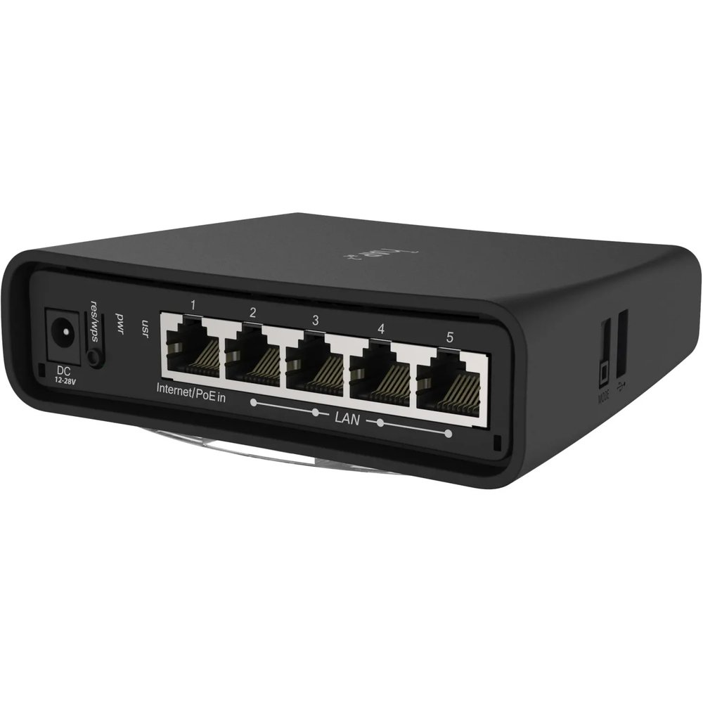 Маршрутизатор Wi-fi MikroTik hAP ac2 RBD52G-5HacD2HnD-TC, AC1200, USB, PoE