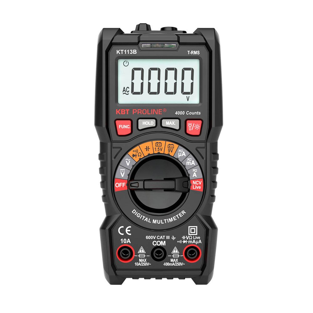 Цифровой мультиметр КВТ KT 113B PROLINE 79125