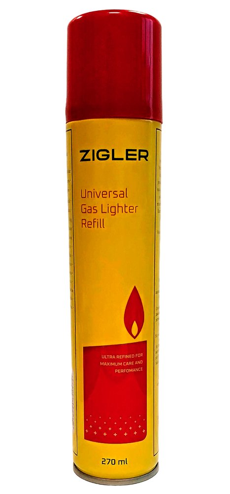 Газ для зажигалок 270 мл Zigler ГС 010