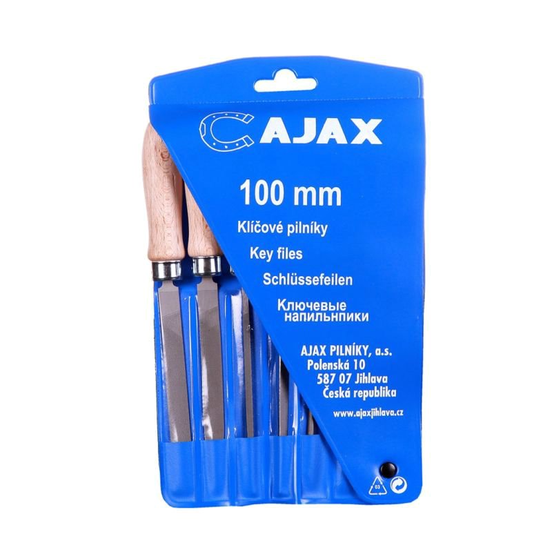 Набор ключных напильников AJAX Sada-p 100/2 286202921025