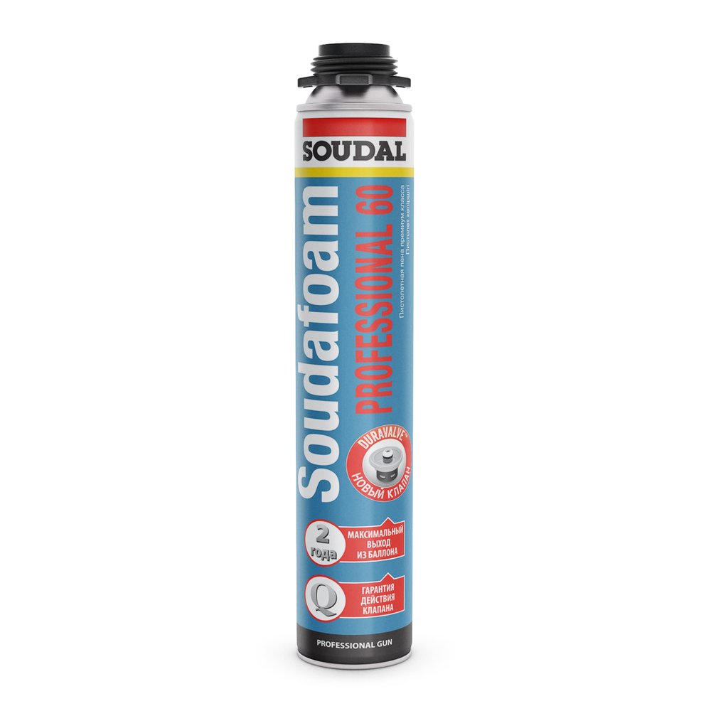 Пистолетная пена SOUDAL Соудафоам Профессионал 60 113985