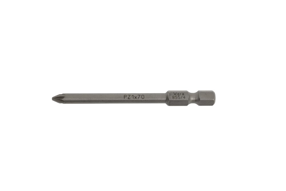 Бита шестигранный хвостовик PZ1, 70 мм, 1/4' WERA WE-060027