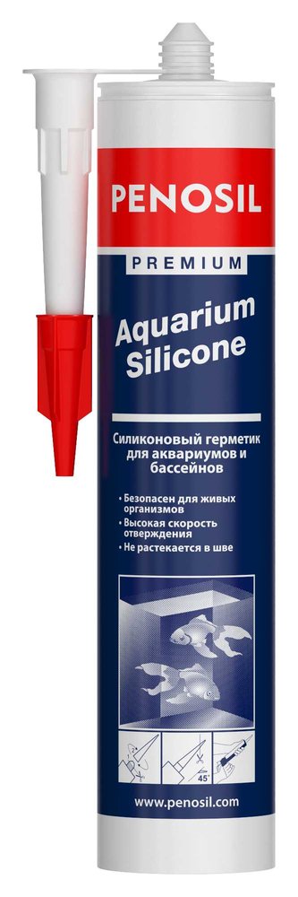 Герметик Penosil силиконовый для аквариумов бесцветный 310 мл H4185