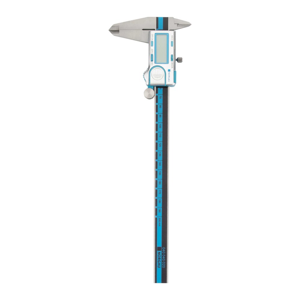 Цифровой штангенциркуль NORGAU ABS 0-200 мм/0,01 мм, тип NCD-20AD 040040020