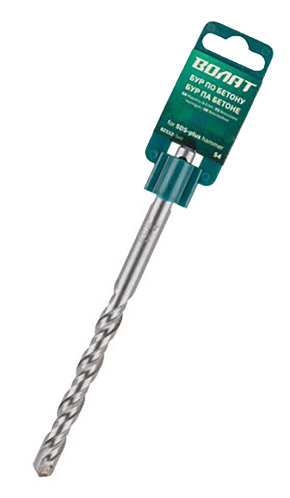 Бур сверло SDS-plus S4 14x150x210 мм ВОЛАТ 82114-210