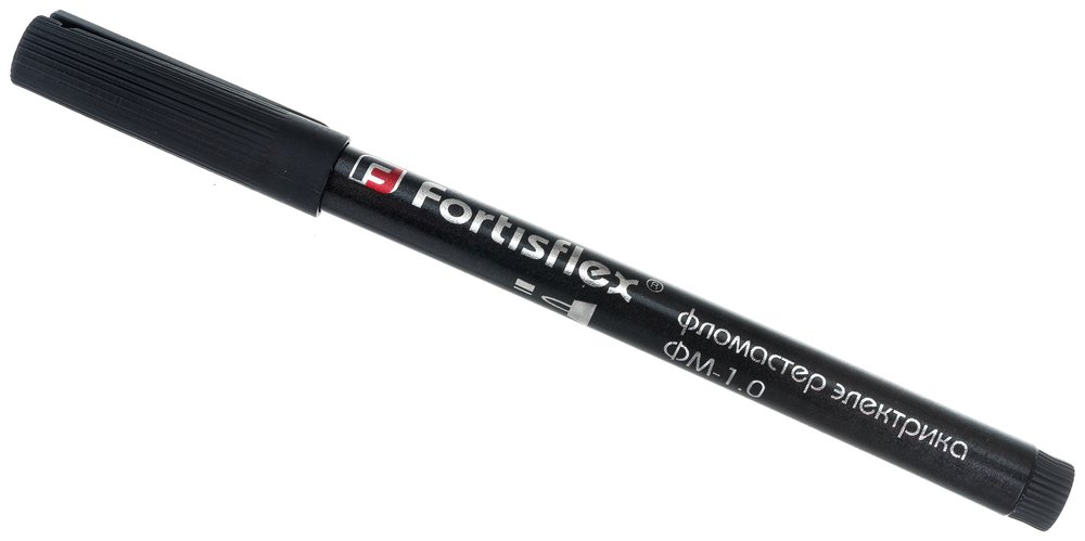 Маркировочный фломастер электрика FORTISFLEX ФМ-1,0 черный 83403