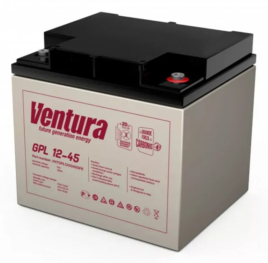 Аккумуляторная батарея 12 В, 49 Ач Ventura GPL 12-45