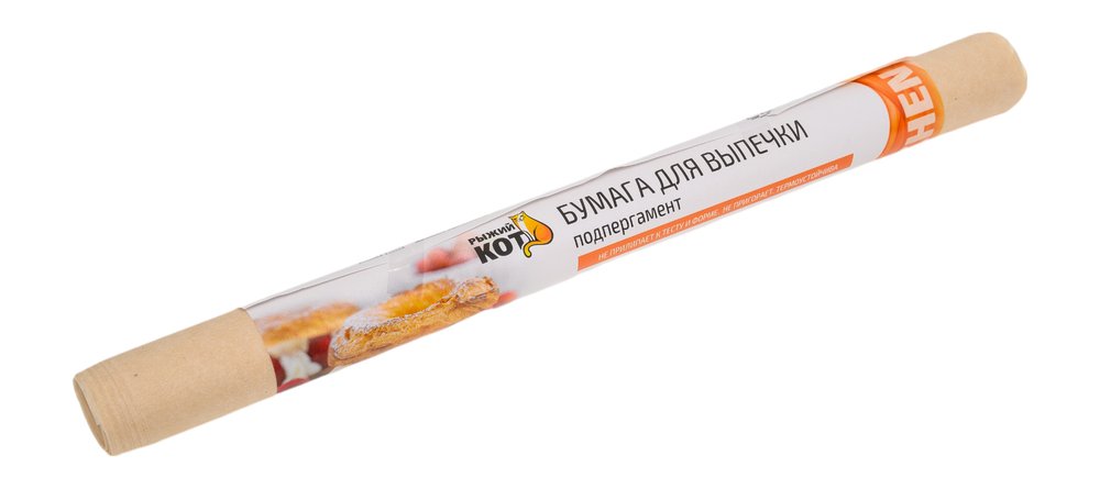 Бумага для выпечки в листах Рыжий кот подпергамент, 16 листов, размер 38x42 см 310991