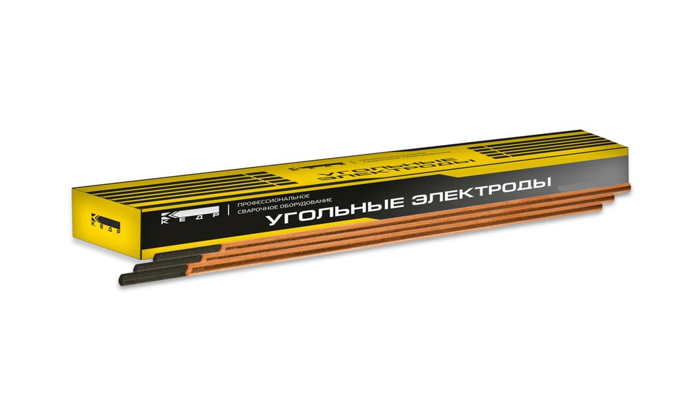 Угольный электрод (40 шт, 8.0x305 мм) Кедр 8020085