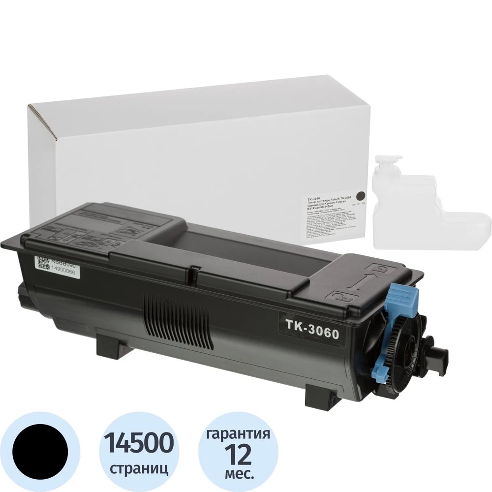 Тонер-картридж Retech TK-3060 чер. для Kyocera M3145idn/M3645idn