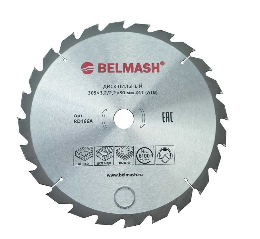 Диск пильный 305x3.2/2.2x30 мм, 24T Белмаш RD166A