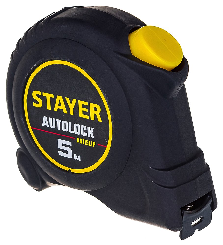 Рулетка Stayer AutoLock 5м / 19мм с автостопом 2-34126-05-19_z02