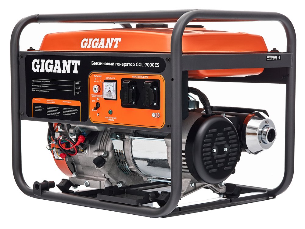 Бензиновый генератор Gigant (7 кВт, эл.стартер) GGL-7000ES
