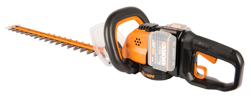 Аккумуляторный кусторез WORX 40В WG284E.9