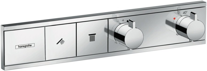Термостатический смеситель для душа HANSGROHE HG RainSelect внешняя часть 15380000 00000071024