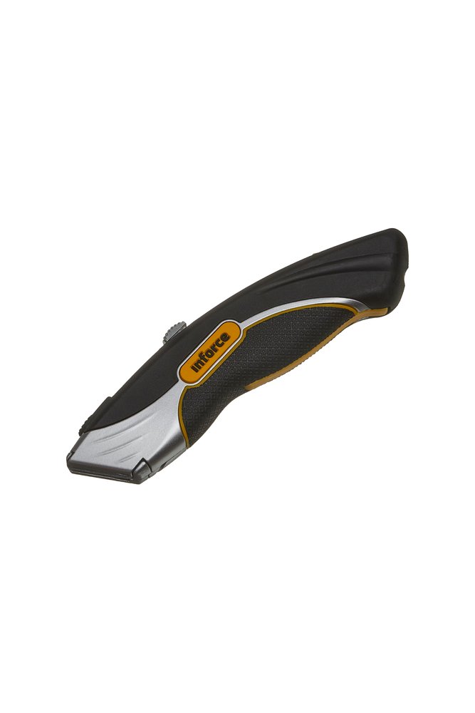 Трапециевидный нож с лезвиями двух видов Inforce 06-02-08