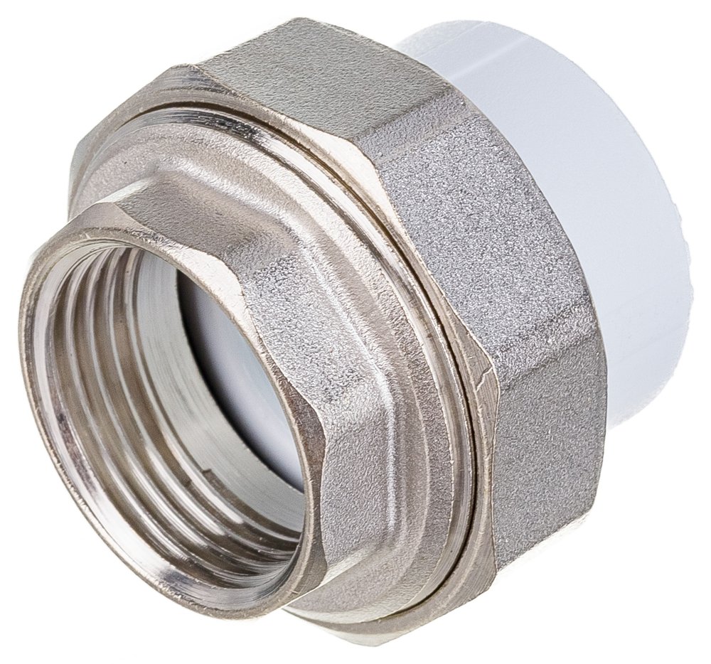 Комбинированная муфта VALFEX PP-R белая, разъем 32х1 дюйма ВР 10155025 127-0215