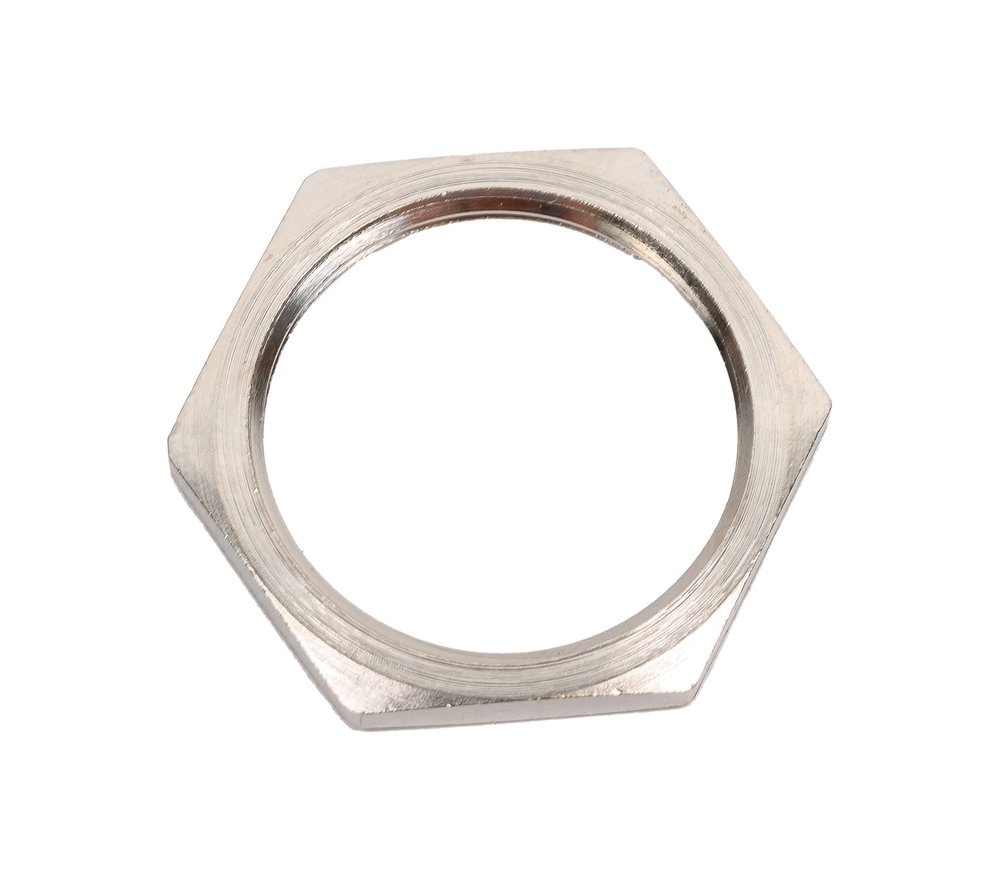 Контргайка ООО 'БЛОК' 25 КГ (никелированная латунь) , М25x1,5 25 КГ Ni