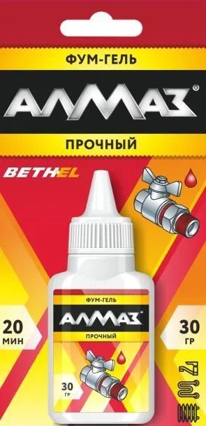 Фум-гель Aлмаз «Алмаз» прочный, 30 г AG-564