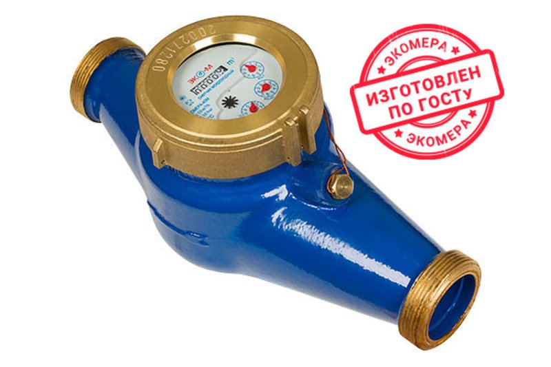 Счетчик воды ЭКО-МЭКОМЕРА-40М Мокроходный, глицерин L-300 ДУ40М, L300, включает КМЧ Э-40М-300-СК