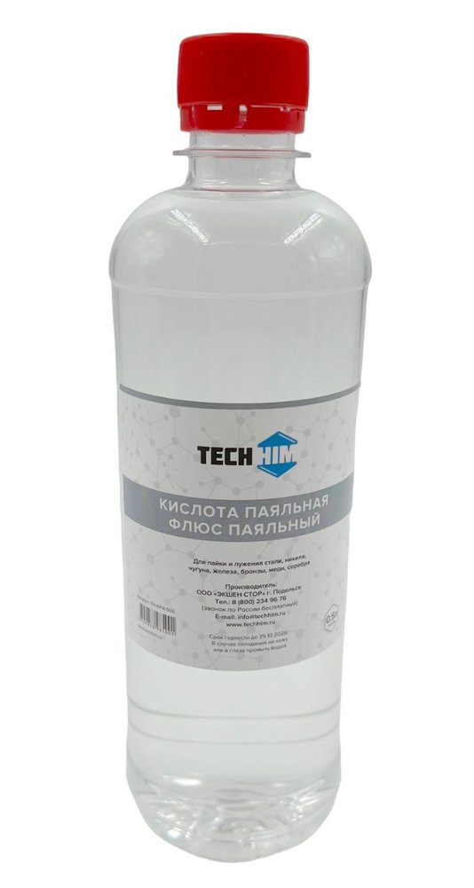 Кислота паяльная 0.5 л TECHHIM TH-KIPA-500