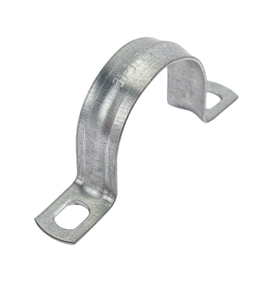 Металлическая двухлапковая скоба FORTISFLEX СМД 31-32 49378