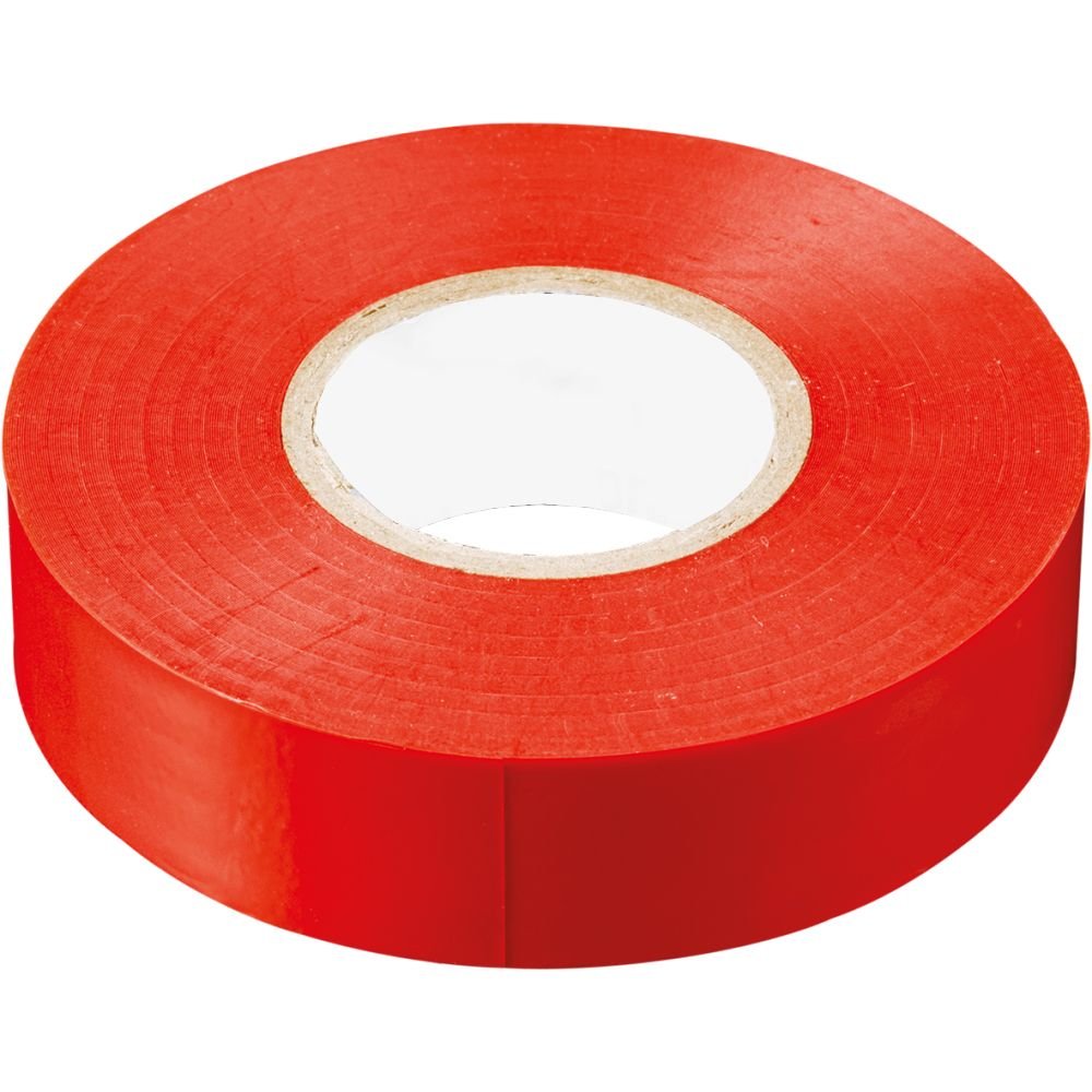 Изоляционная лента STEKKER 0,13x19 мм, 20 м, красная, INTP01319-20 32838