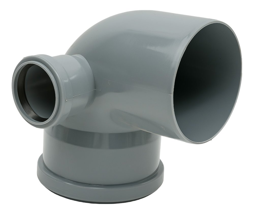 Универсальный отвод VALFEX 110/50x87.5, правый, внутренняя канализация 23122150