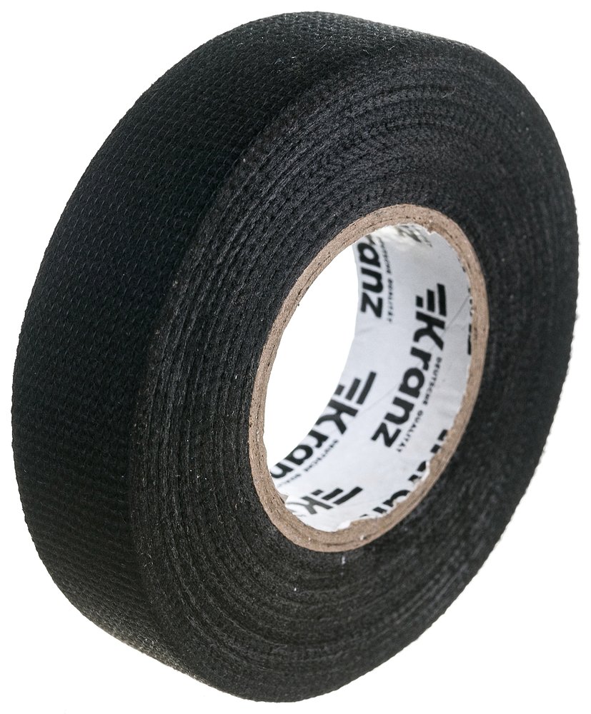 Автомобильная изолента KRANZ флис, 0.3x19 мм, 15 м KR-09-2906