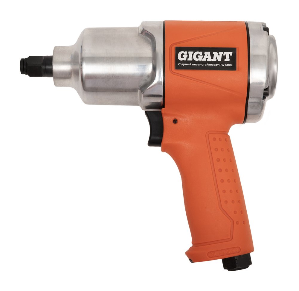 Ударный пневмогайковерт (600 Нм, 1/2') Gigant PW 600L