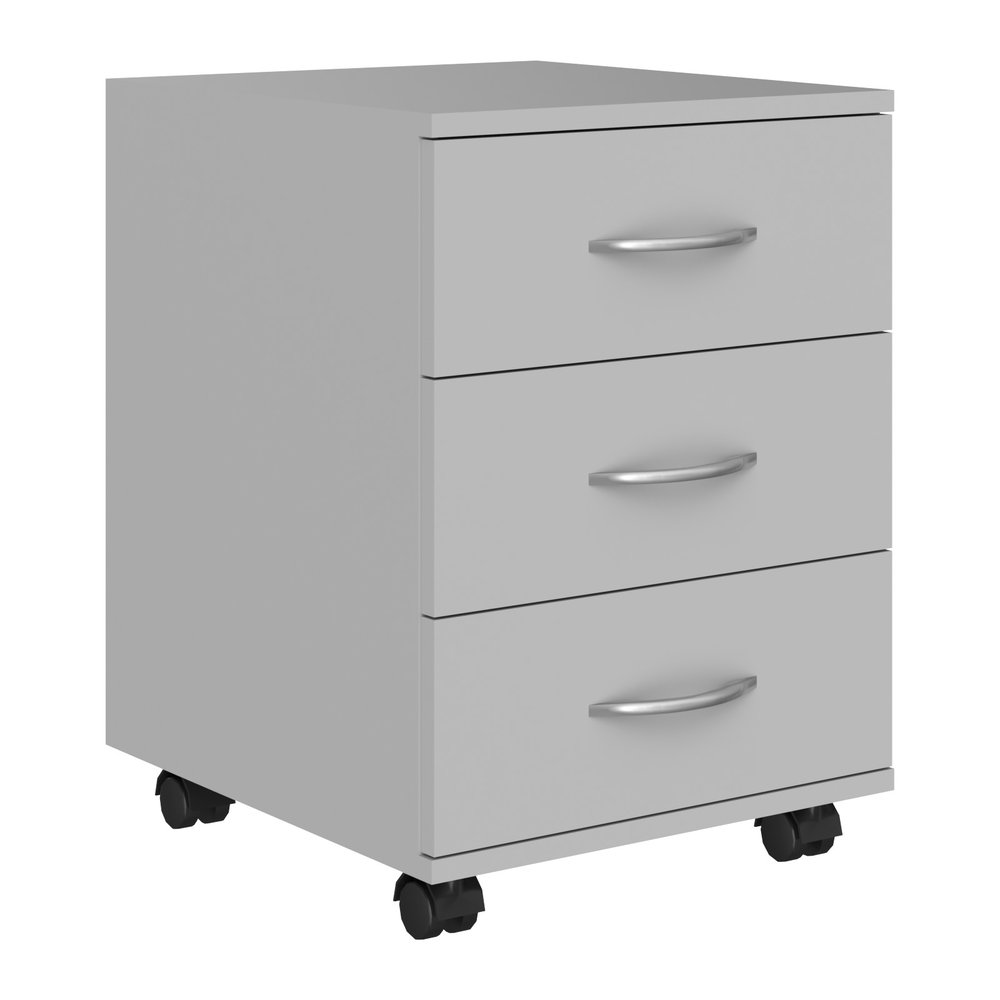 Тумба SKYLAND Simple sc-3m.1 мобильная, серый, 412x450x566 00-07101390