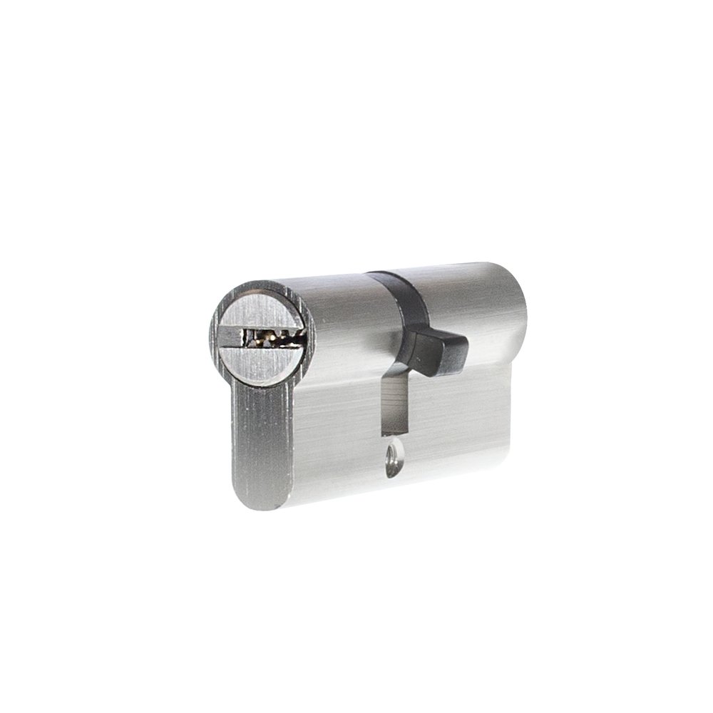 Цилиндр DOORLOCK V 2300AB N серия Variant, никелированный, 35x35 мм, 5 перф.ключей 79061