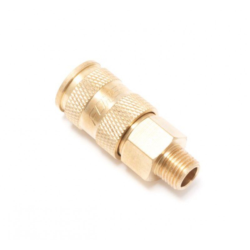 Быстроразъем пневматический с клапаном 1/2М Forsage F-BSE1-4SM(6738)