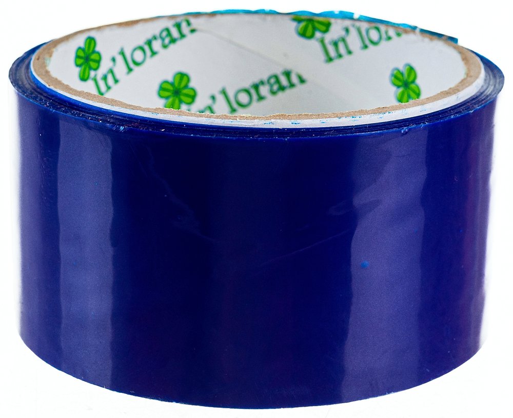 Липкая лента In'Loran 48 мм х 24 м, синяя С05