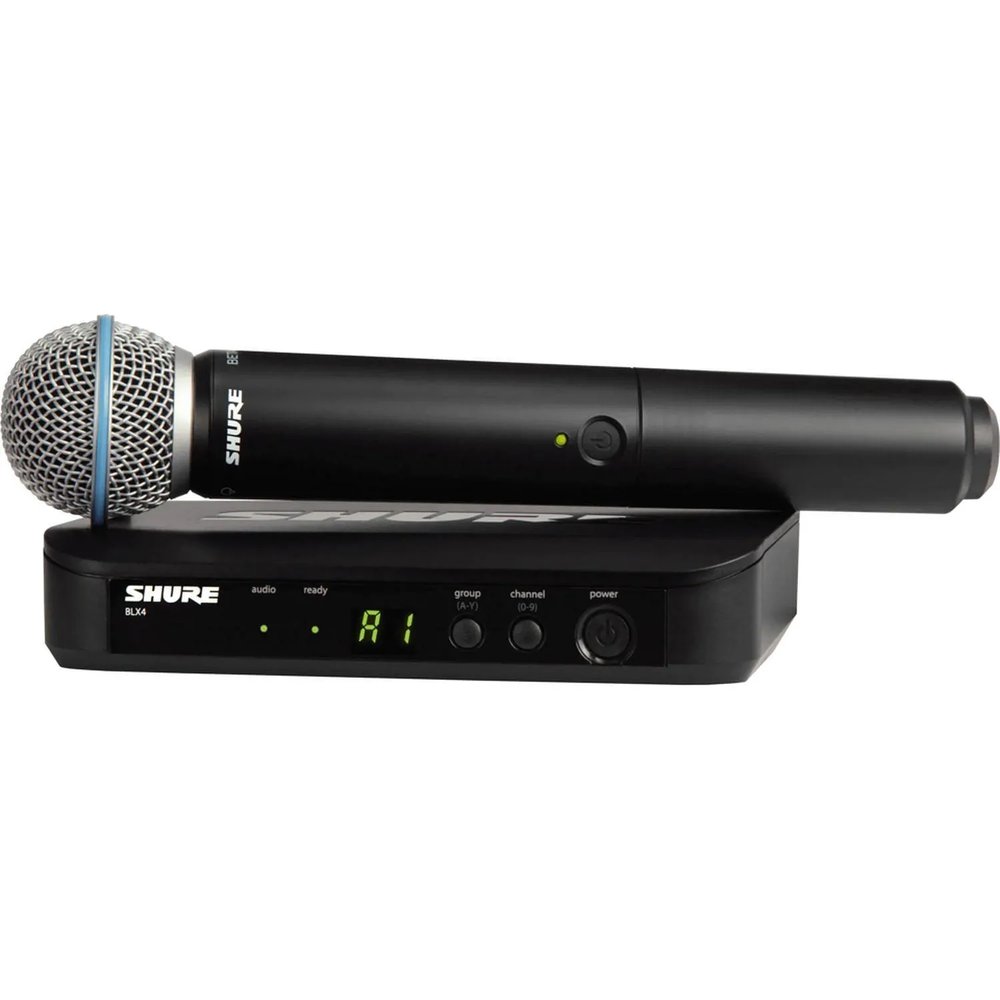 Радиосистема Shure BLX24E/B58-M17, 1-каналь,с капсюлем динамич мкф BETA 58