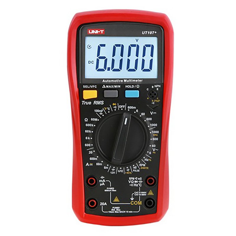 Автомобильный мультиметр UNI-T ut107+ 13-0060