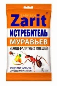 Средство от муравьев и клещей Zarit истребитель дюшес 10 мл зафизан зарит 133839