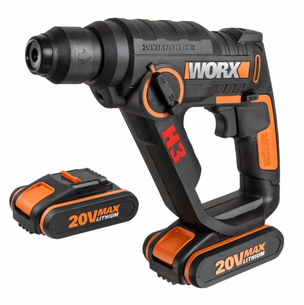 Аккумуляторный перфоратор WORX WX390.1