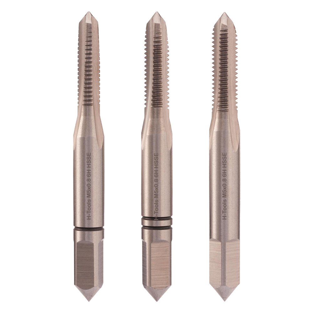 Набор метчиков из 3-х шт. H-Tools М5 шаг 0.8мм DIN352 HSSE 230050EHT