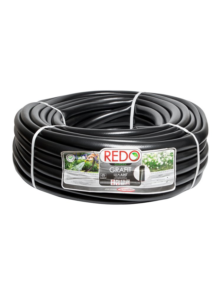 Поливочный армированный шланг REDO GRAFIT 1', 50 м 600013